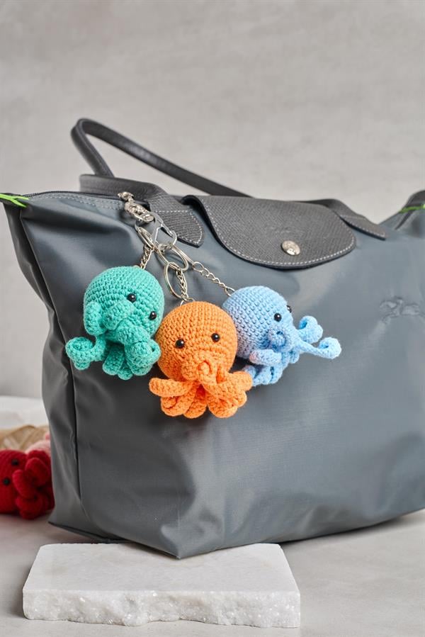 Octopus Keychain