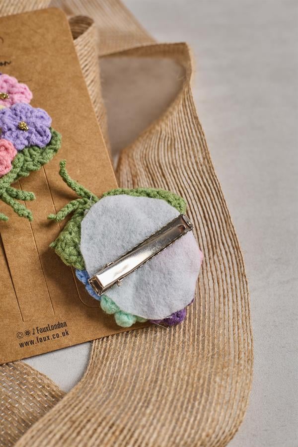 Bouquet Crochet Clip
