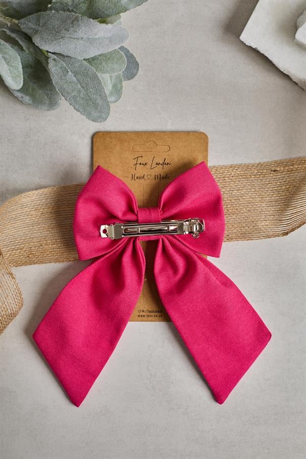 Fuchsia Bow Tie