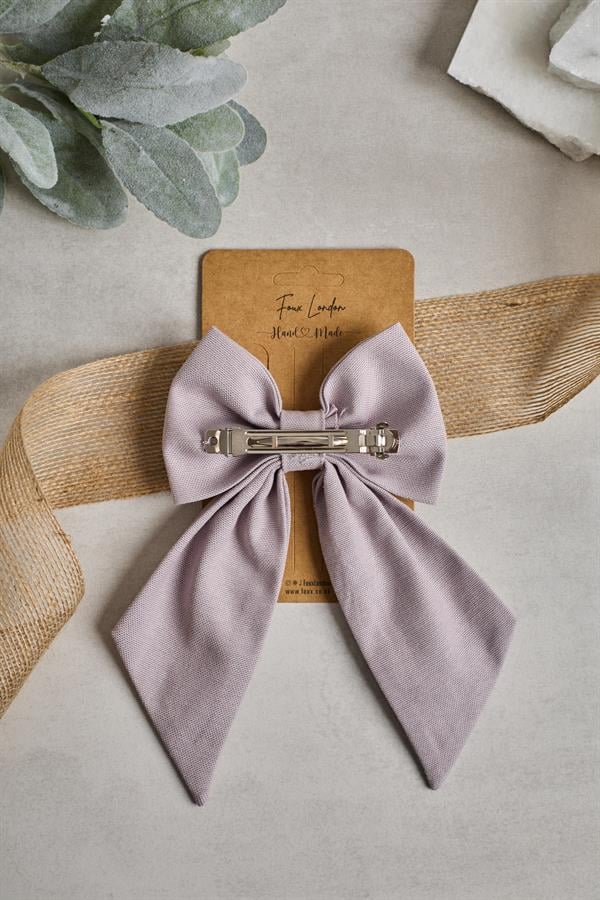 Gray Bow Tie