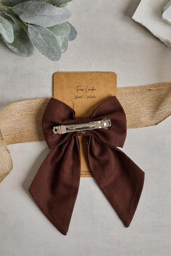 Brown Bow Tie