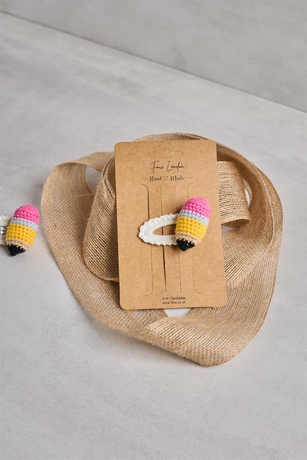 Pen 3D Crochet Clips