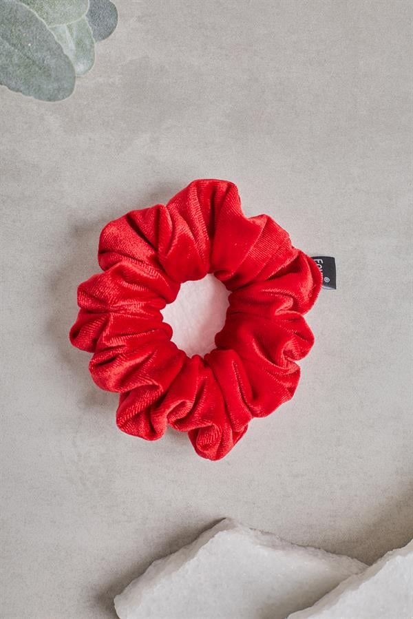 Red Velvet Small Scrunchie