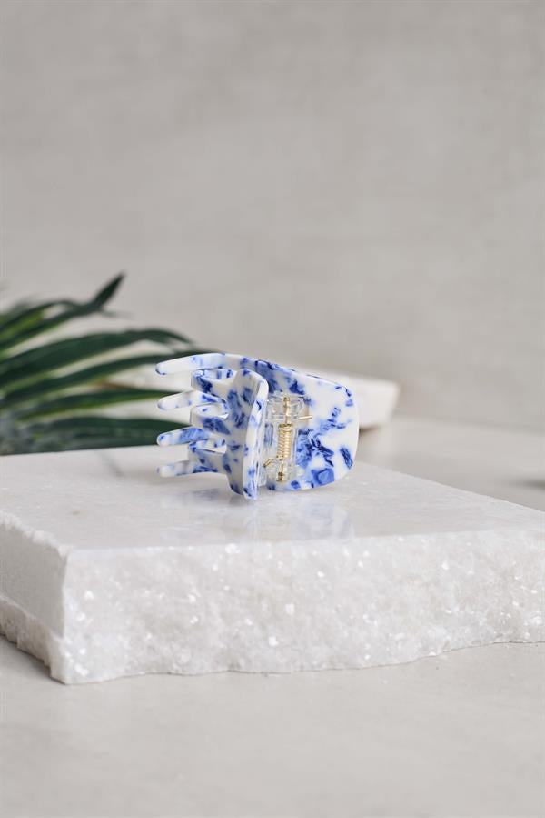 Classic Midi Bleu Blunch Acetate Claw