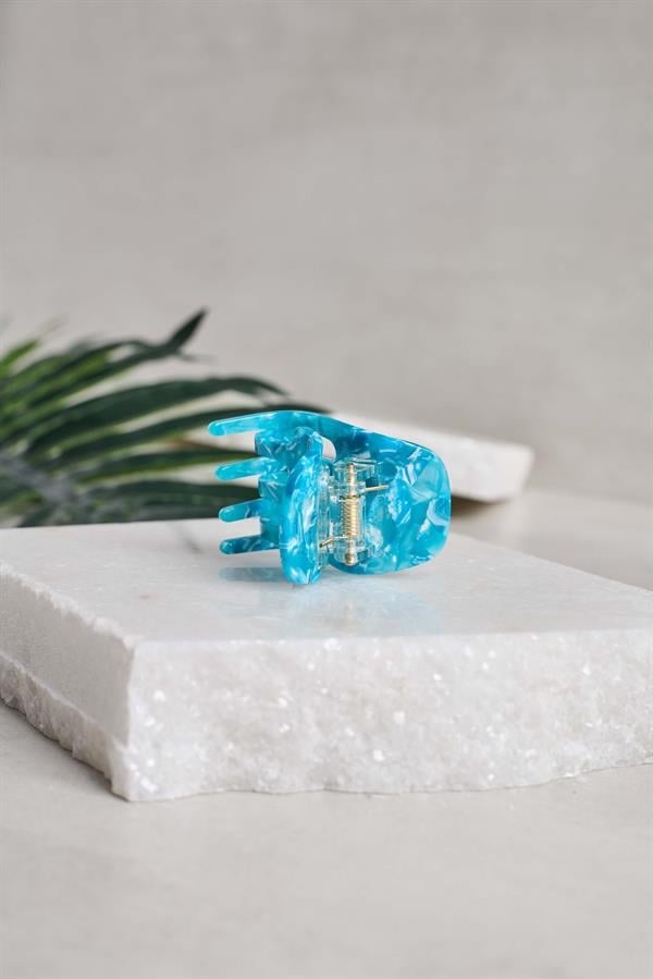 Classic Midi Turquoise Acetate Claw