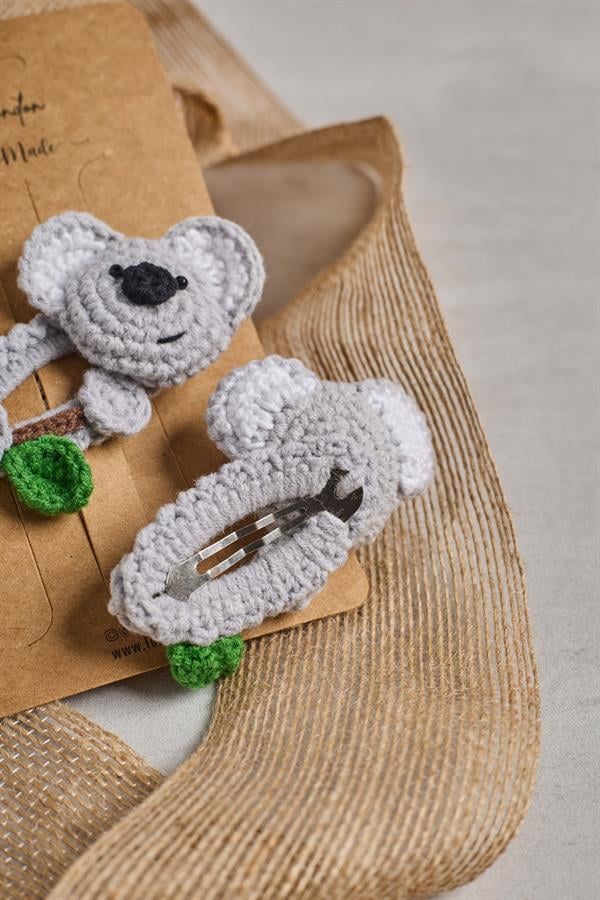 Koala Crochet Clips