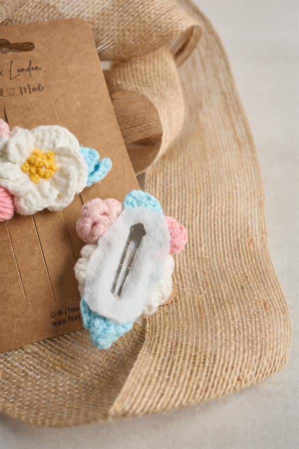 Magnolia Crochet Clips