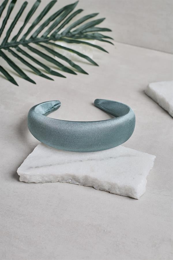 Mint Satin Headband