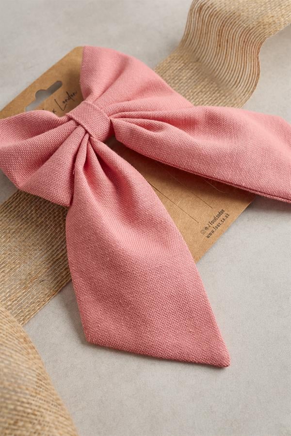 Pink Bow Tie