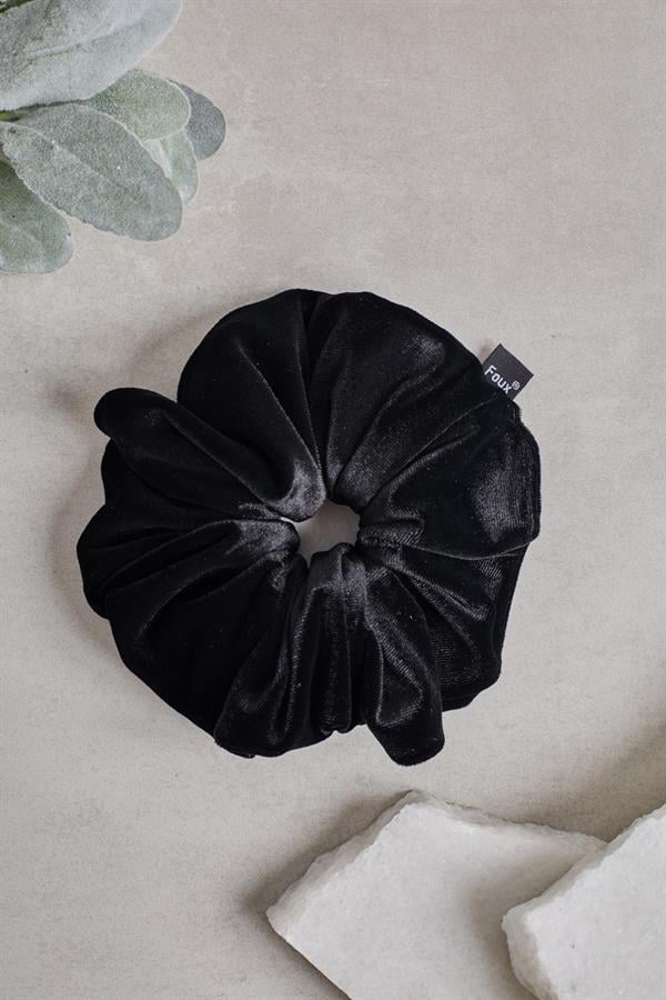 Black Velvet Scrunchie