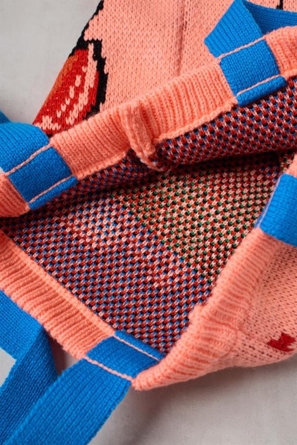 Unicorn Knitted Tote Bag