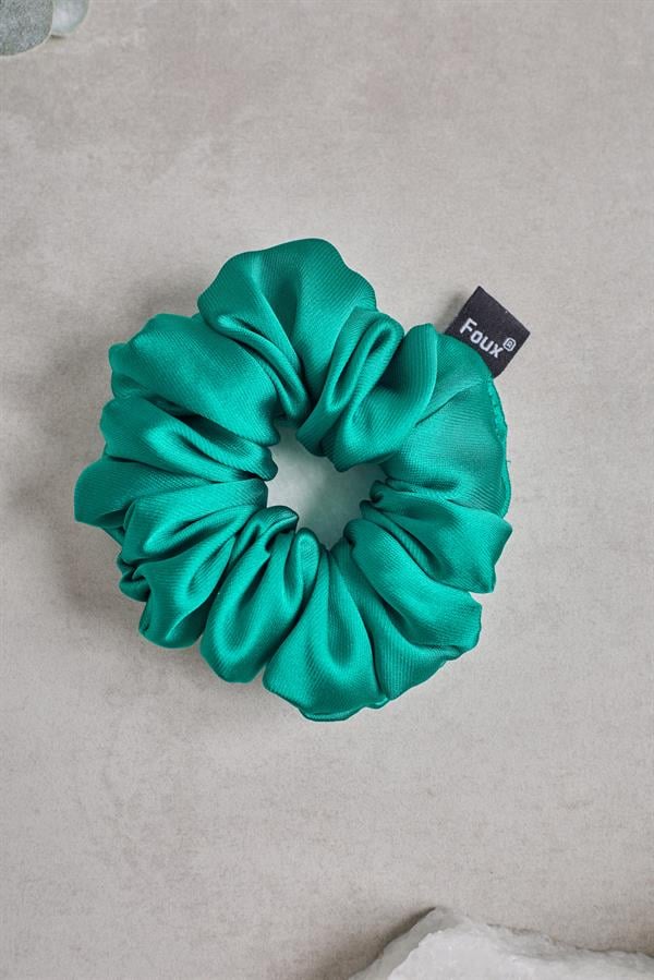 Green Small Scrunchie