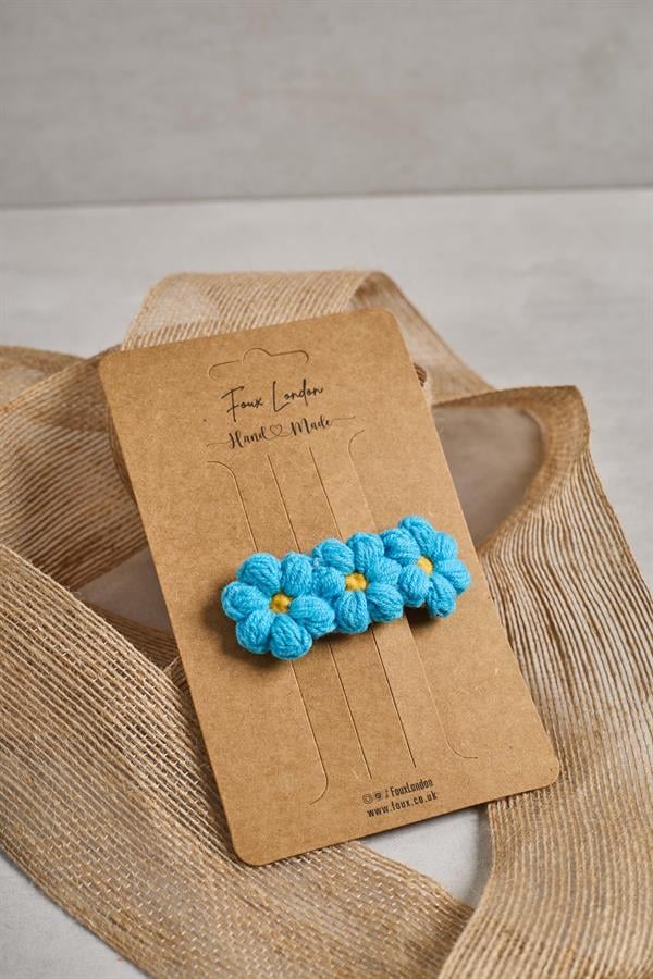 3-Piece-Blue-Daisy-Crochet-Clips