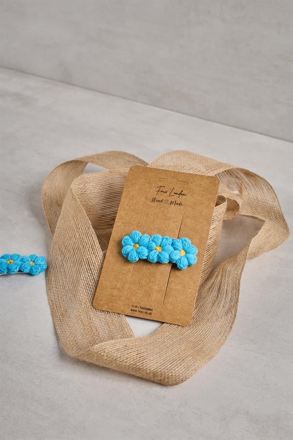 3-Piece-Blue-Daisy-Crochet-Clips