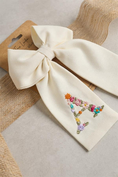 A Embroidered Bow Tie