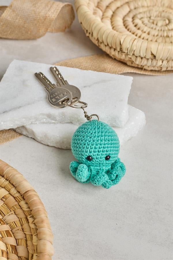 Octopus Keychain