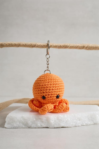 Octopus Keychain