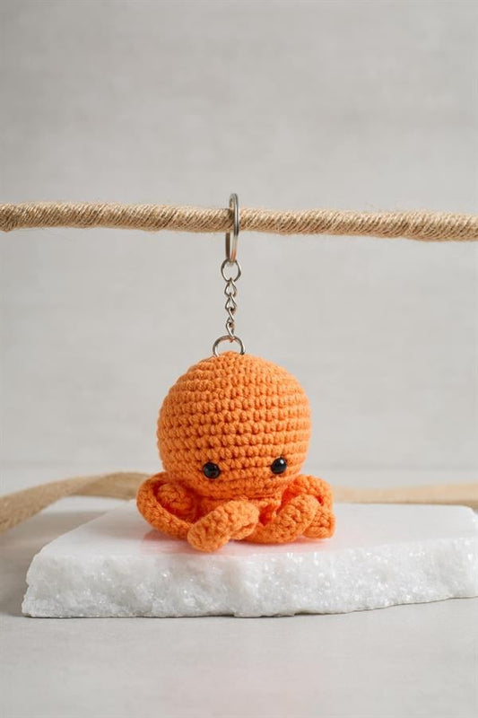 Octopus Keychain
