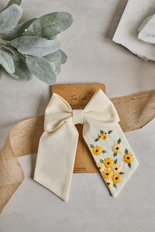 Sunflower Bow Tie