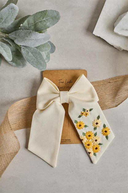 London Embroidered Bow Tie