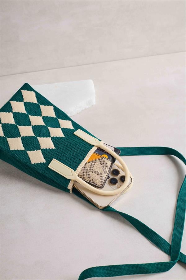 Green Diamond Bag