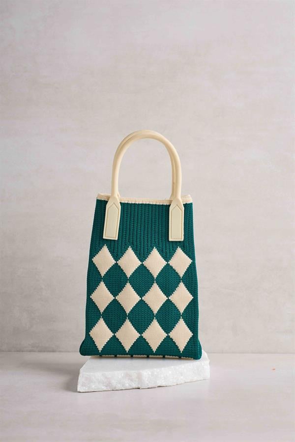Green Diamond Bag