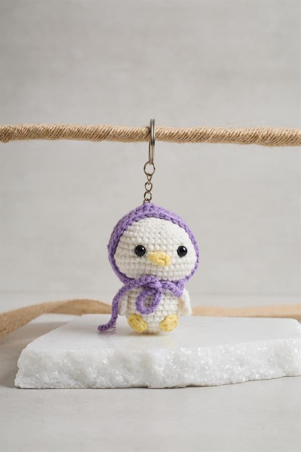 Hooded Chick Keychain