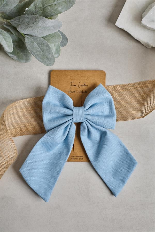 Baby Blue Bow Tie