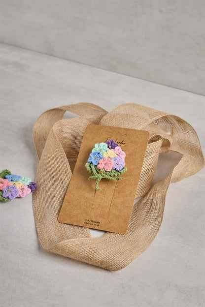 Bouquet Crochet Clip