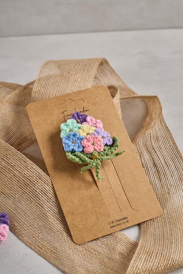 Bouquet Crochet Clip