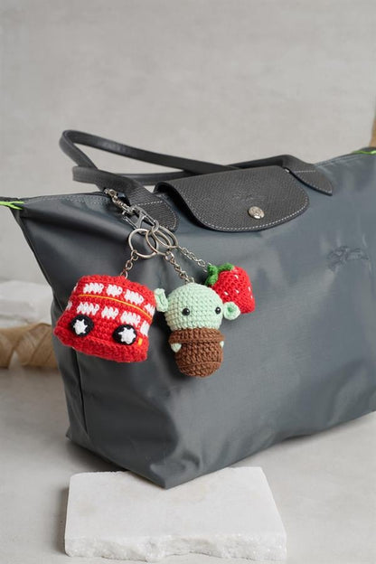 Strawberry Keychain