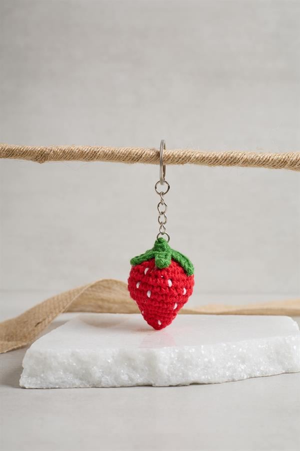 Strawberry Keychain