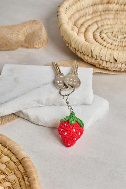 Strawberry Keychain