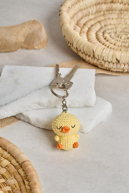 Chick Keychain