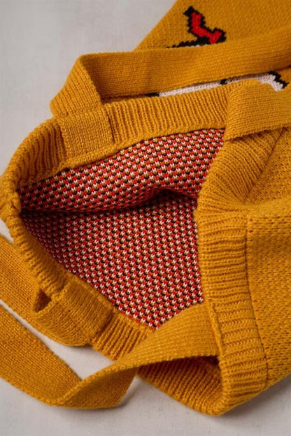 Duck Duck Knitted Tote Bag