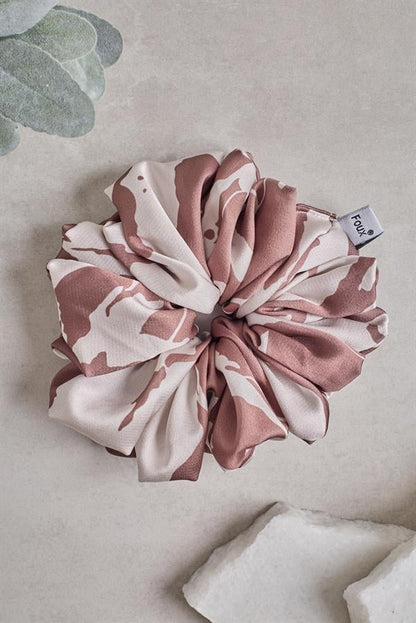 Fawn Plea Gathered Scrunchie