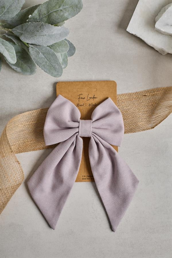 Gray Bow Tie