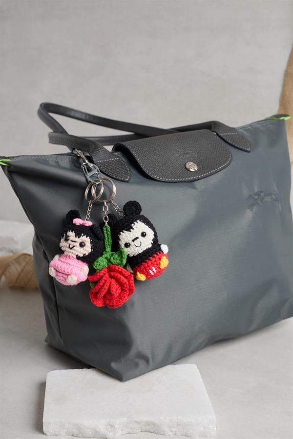 Rose Keychain