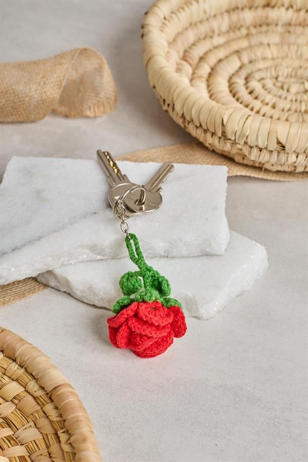 Rose Keychain