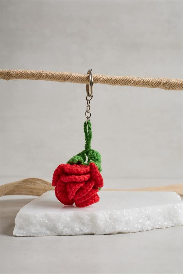 Rose Keychain