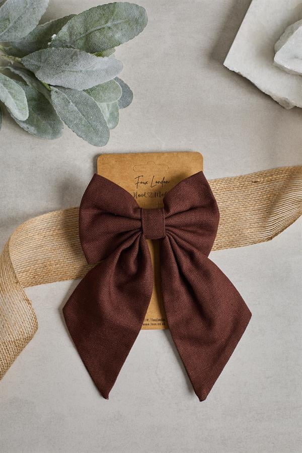 Brown Bow Tie