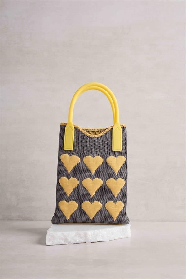 Heart Gray Bag