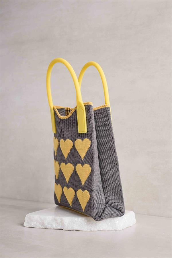 Heart Gray Bag