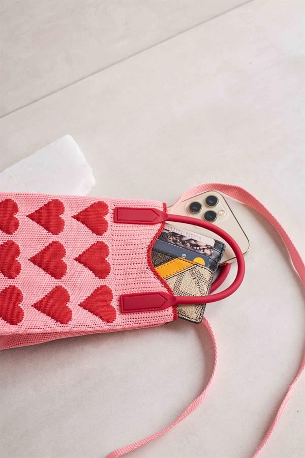 Heart Pink Bag