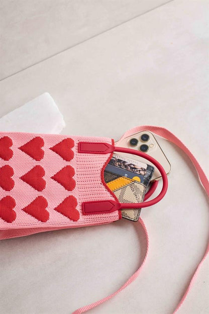 Heart Pink Bag