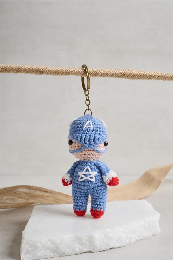 Captain America Keychain