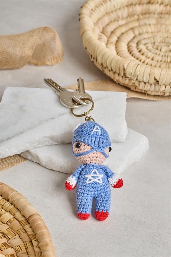 Captain America Keychain
