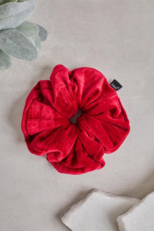 Red Velvet Scrunchie