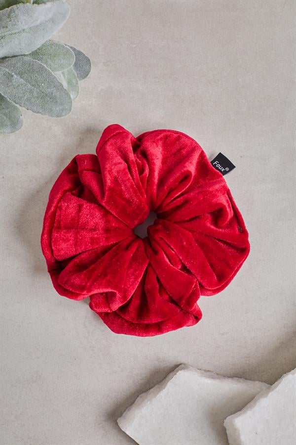 Red Velvet Scrunchie