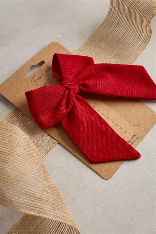 Red Mini Bow Tie